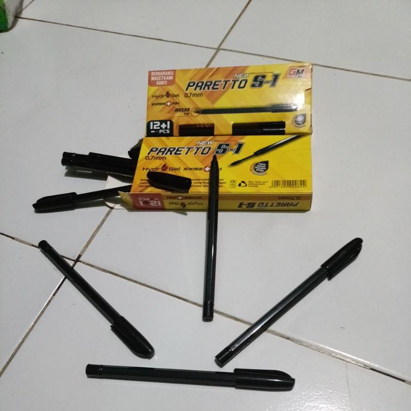 

bolpoin paretto s-1 0,7mm 1pck (13pchl