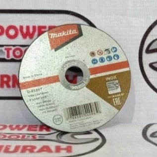 

Mata gerinda potong batu poles 4" x 1.0 Makita / BATU GERINDA POTONG BESI 4"x1.0 MAKITA Cutting Wheel (D-65947)Spesifikasi Produk BATU GERINDA Diameter Batu Gerinda : 4" / 100 mm Diameter Lubang Tengah : 16 mm Ketebalan Batu Gerinda : 1.0 mm Max. 80 m/s (