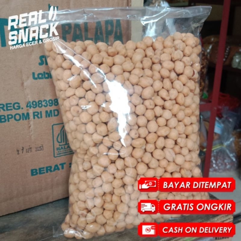 

Kacang Mayasi 1kg // Snack Kiloan Original // Mayasi Kacang Bawang Oven