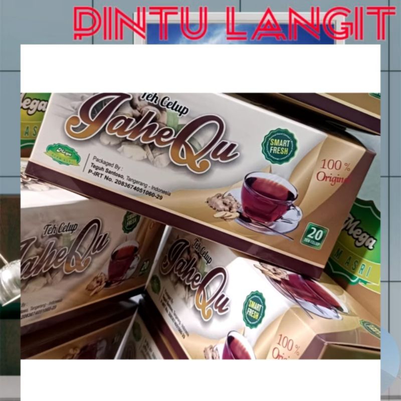 

Teh Celup Herbal JAHEQU 1 Box.