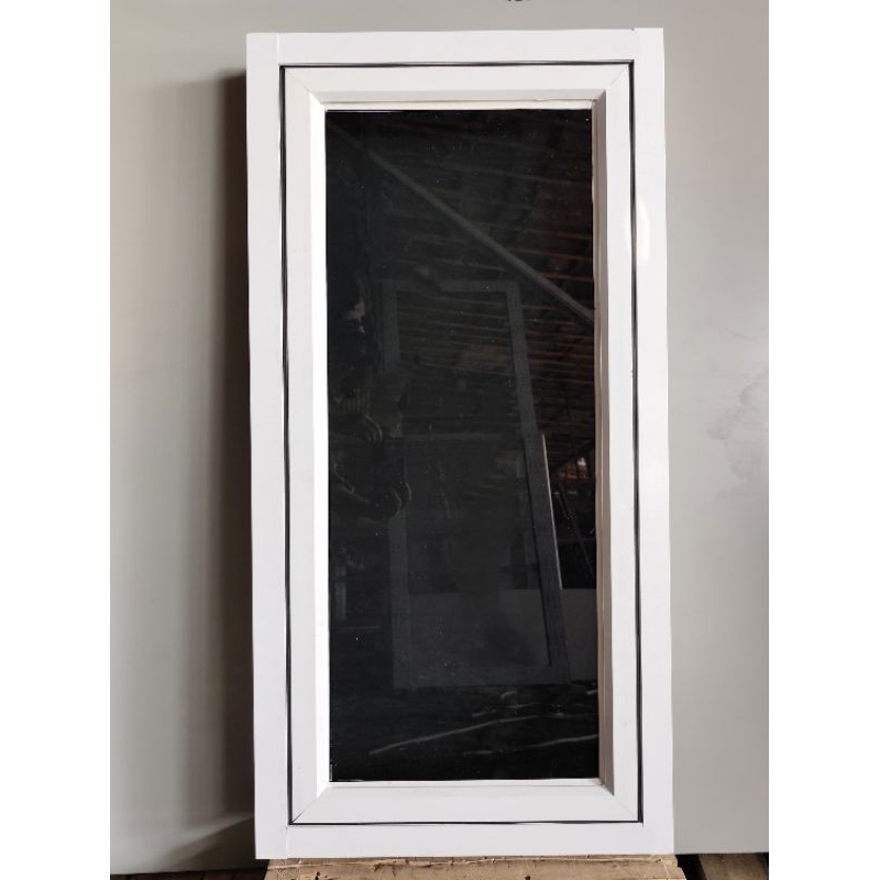 JENDELA ALUMINIUM CASEMENT 3INCH BISA CUSTOM UKURAN [SUDAH TERMASUK PACKING KAYU]