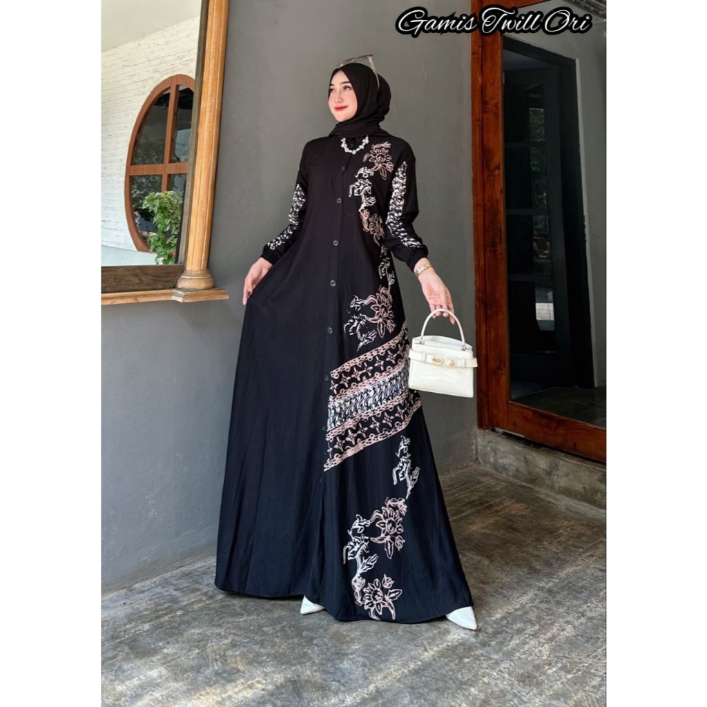 SVK 1 KANCING-TERBARU GAMIS TWILL KANCING | GAMIS TWILL ORI | GAMIS TWILL PEKALONGAN