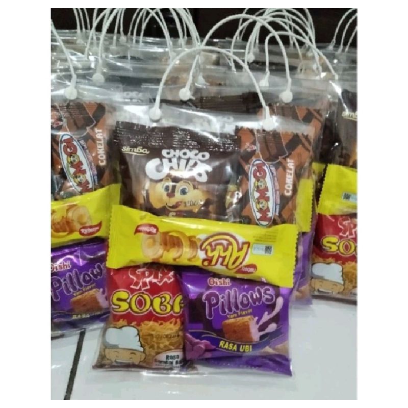 

20pcs Paket Snack Anak / Paket Snack Tentengan / Hampers Snack anak