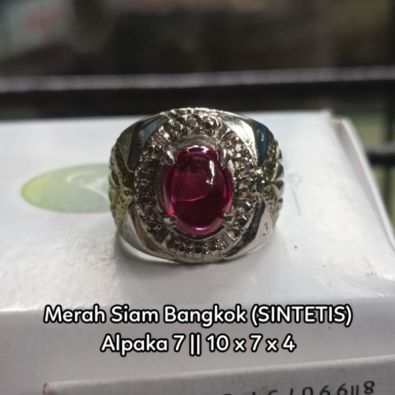 Akik Merah Siam Bangkok