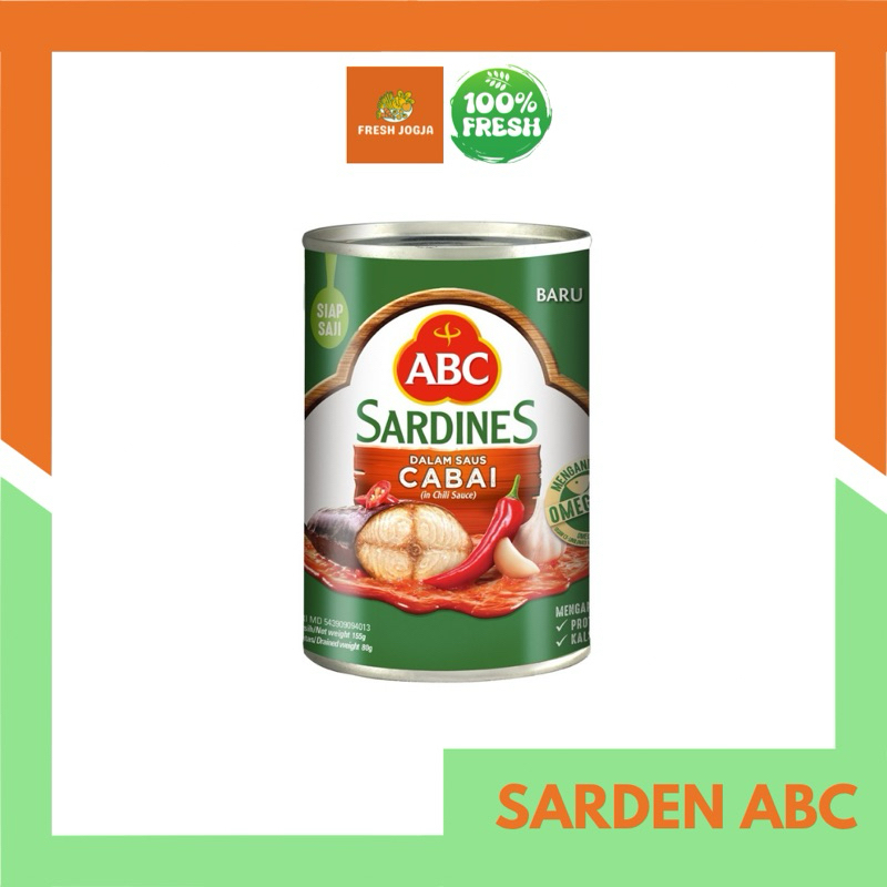 

Sarden ABC Saus Cabai 155gr | Fresh Jogja