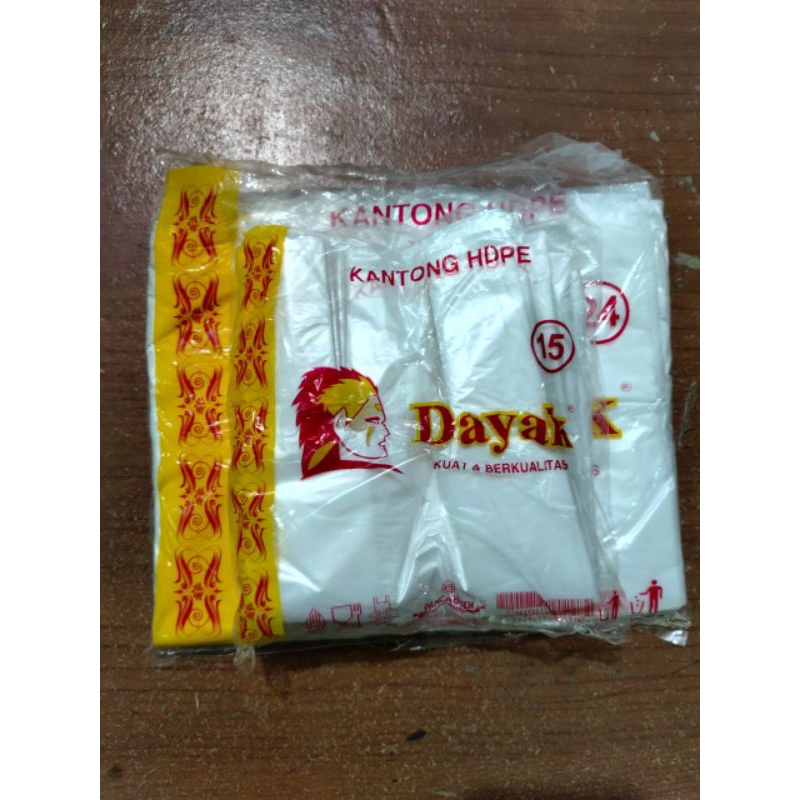 KANTONG PLASTIK BENING MERK DAYAK