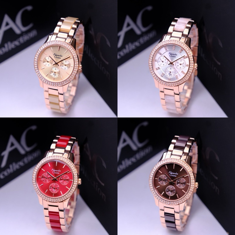 JAM TANGAN WANITA ALEXANDRE CHRISTIE 2914 AC2914 AC 2914 READY BEBERAPA WARNA ORIGINAL