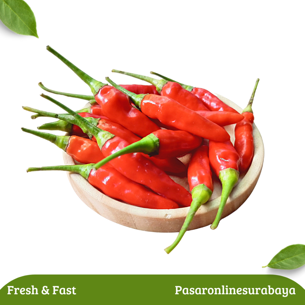 

Cabe Rawit Merah 100 Gram Cabai Rawit