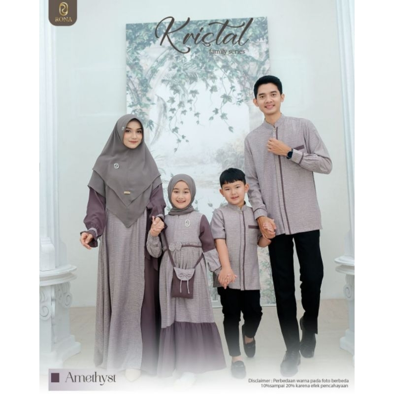 Kristal Family Series by @r.o.n.a_hijab (Amethys)| Ready Stock ✨