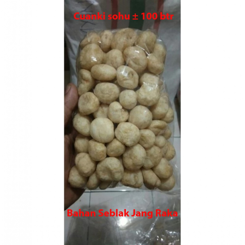 

Cuanki sohu mini 1 bks ± 80 btr khas garut enak cocok untuk toping baso aci dan seblak