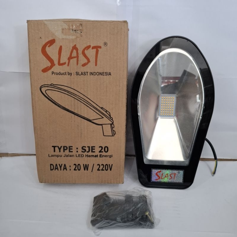 SLAST SJE-20 Lampu Jalan LED 20 Watt Cahaya Kuning LED Penerangan Jalan