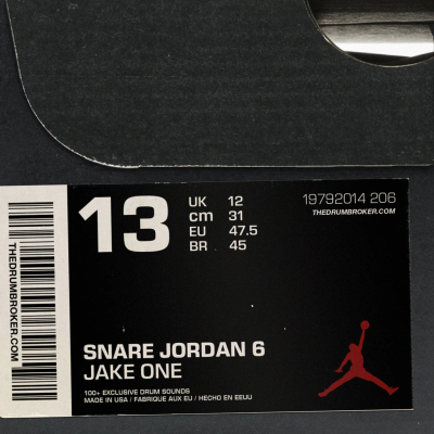 Jake One - Snare Jordan Vol. 6 (AIF, WAV) sample pack