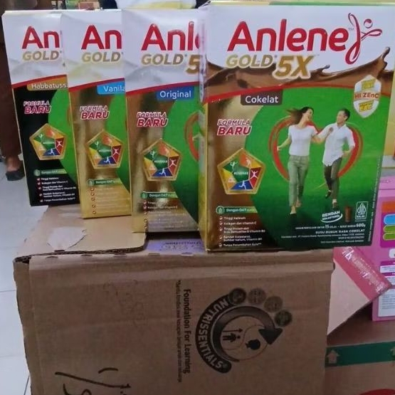 

Anlene Gold 5x 580/600gram