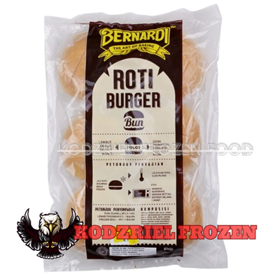 

BERNARDI BURGER Polos Isi 6 300GR - ROTI BURGER