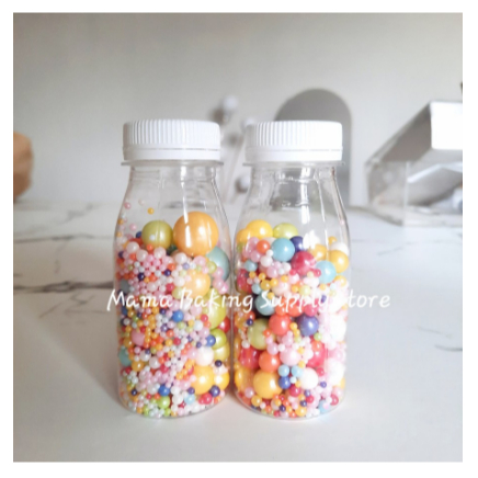 

Edible Sprinkle MIX PEARL MIX COLOR Mutiara CAMPUR Topping Decor-+100g