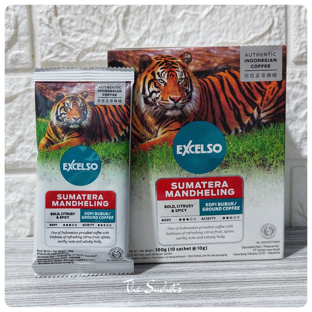 

Excelso Sumatera Mandheling Coffee Kopi Sachet