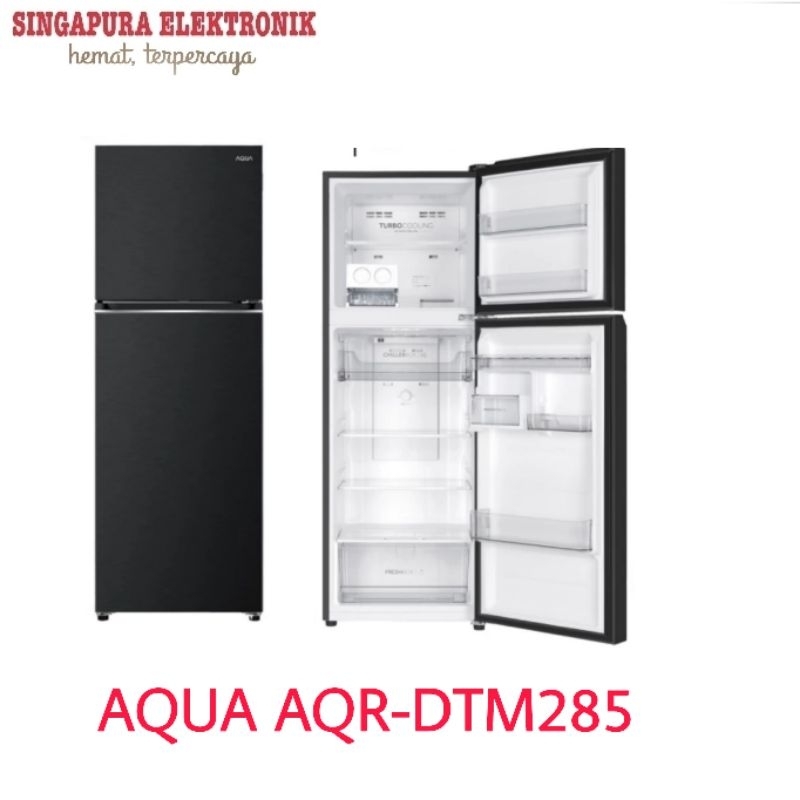 Aqua Kulkas 2 Pintu AQR-DTM285CBV