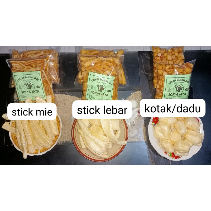 

KERUPUK KULIT RAMBAK 500GR / RAMBAK SIAP GORENG TERMURAH