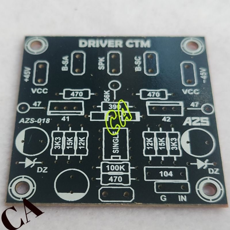 PCB PA CTM BOYOLALI DRIVER POWER AMPLIFIER CTM