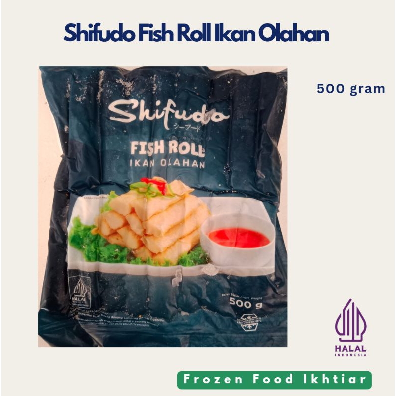 

Fish Roll Shifudo Ikan Olahan 500 gram