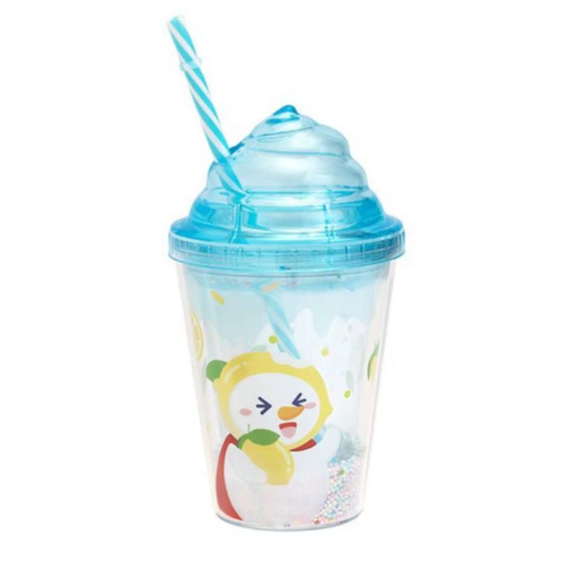 Tumbler Mixue Snow King Sundae Cup 380 ml Varian Lemon | Tumbler Official Merchandise Mixue | Tumble