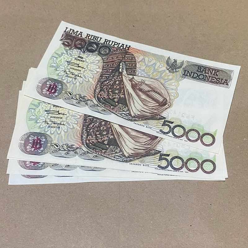 RB 5000 RUPIAH SASANDO GRESS/UNC