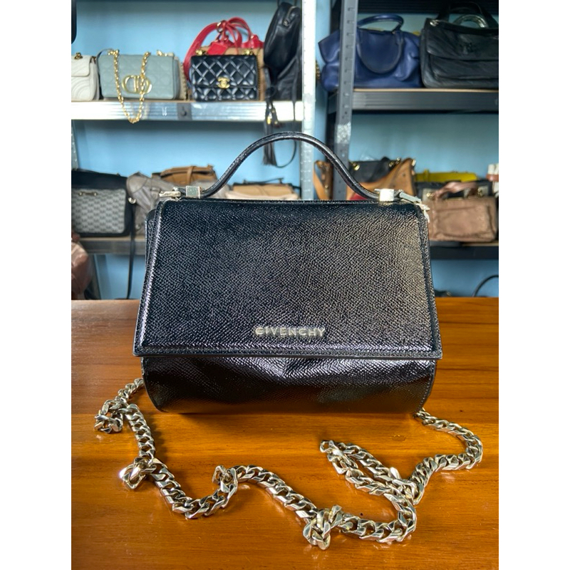 PRELOVED TAS GIVENCHY PANDORA BOX CHAIN GOOD CONDITION