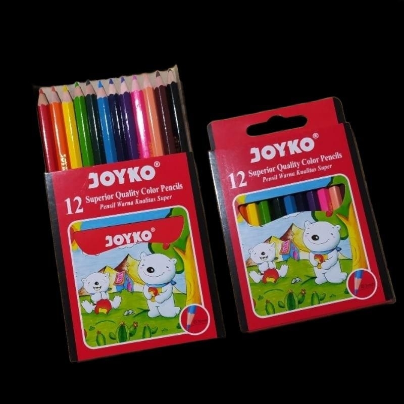 

Pensil Warna Joyko 12w Pendek