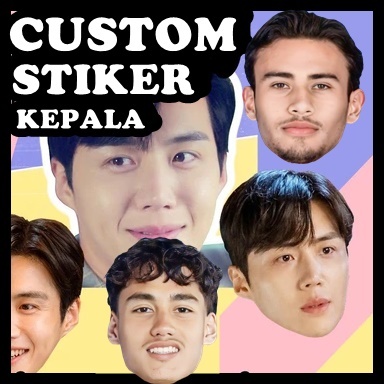 

Custom Stiker Kepala Satuan Sticker Tumblr Aesthetic Head Sticker Custom