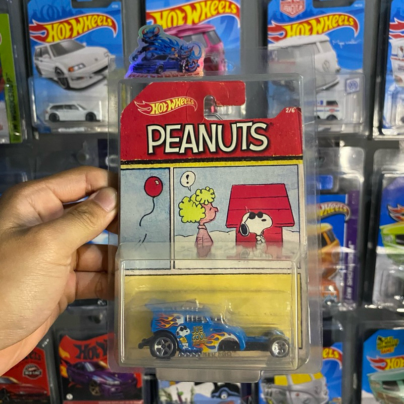 (FREE PROTECTOR) HOT WHEELS ALTERED EGO PEANUTS-BUBBLE CRACK