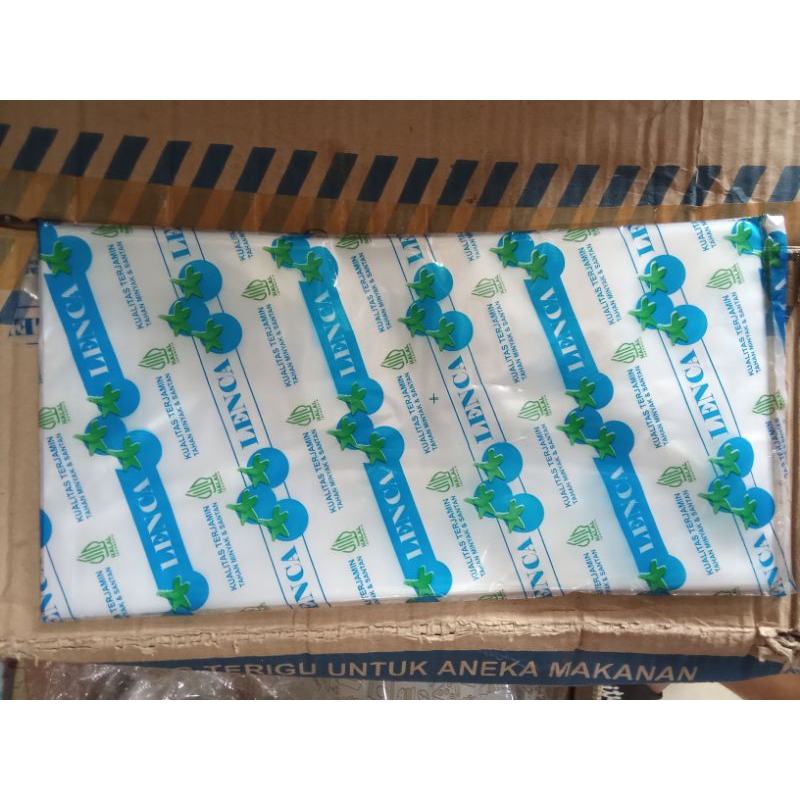 plastik PE bening 1kg 15x30