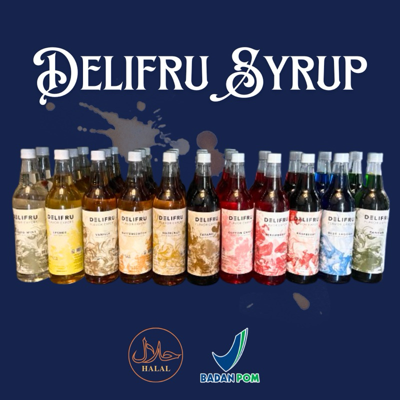 

DELIFRU SYRUP ALL VARIANTS READY