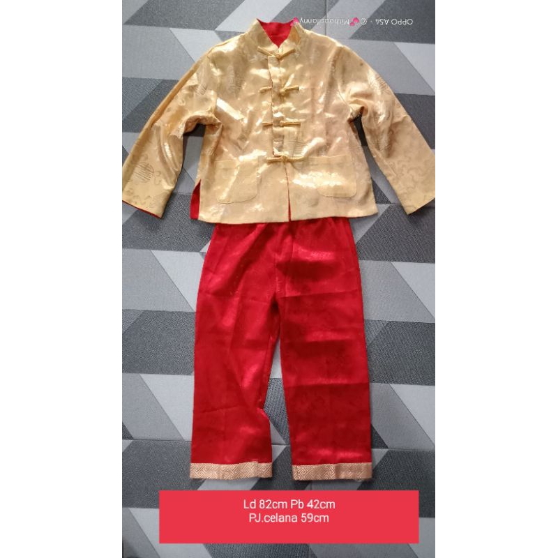 Set Baju Chinese Bolak-balik