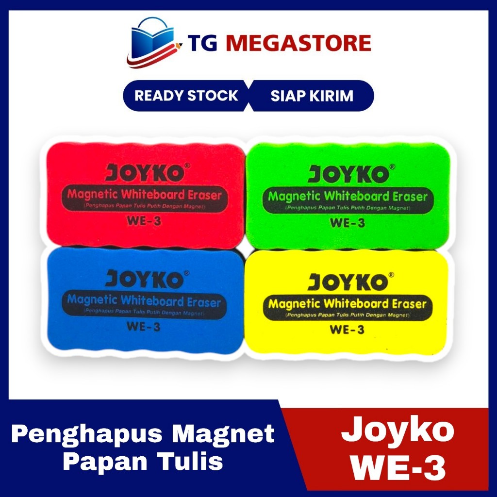 

Penghapus Papan Tulis Putih ( Whiteboard ) Joyko WE-3