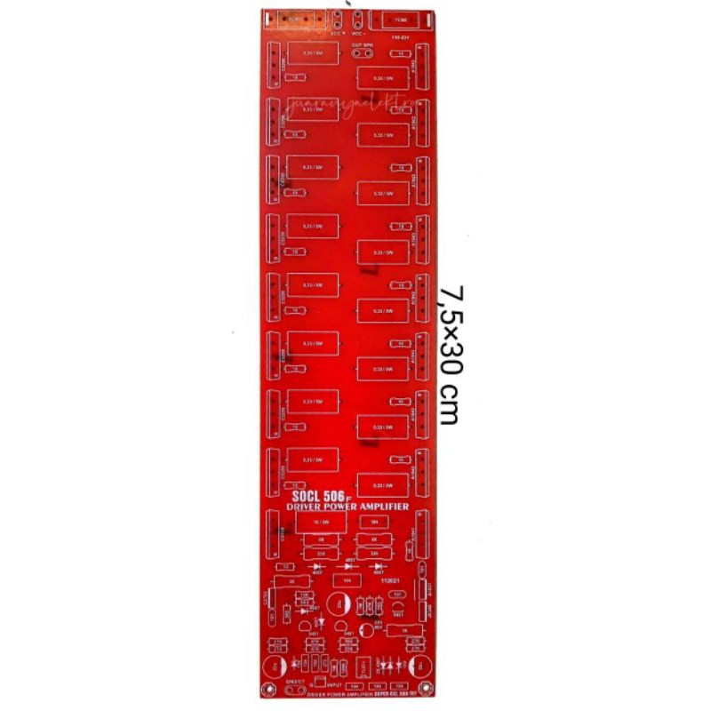 PCB SOCL 506 TEF 2U 8 SET