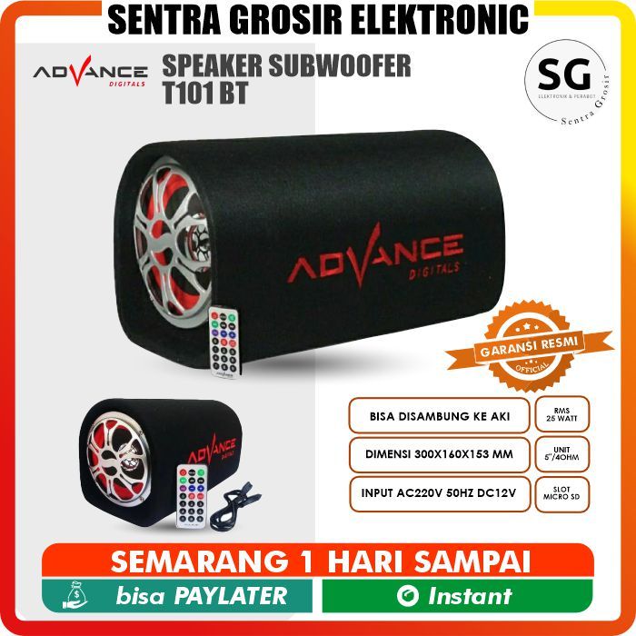 Advance Speaker Subwoofer T101 BT