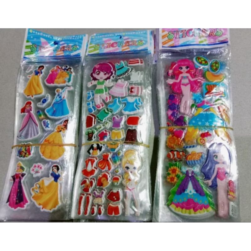 

isi 20 pcs stiker timbul pendek
