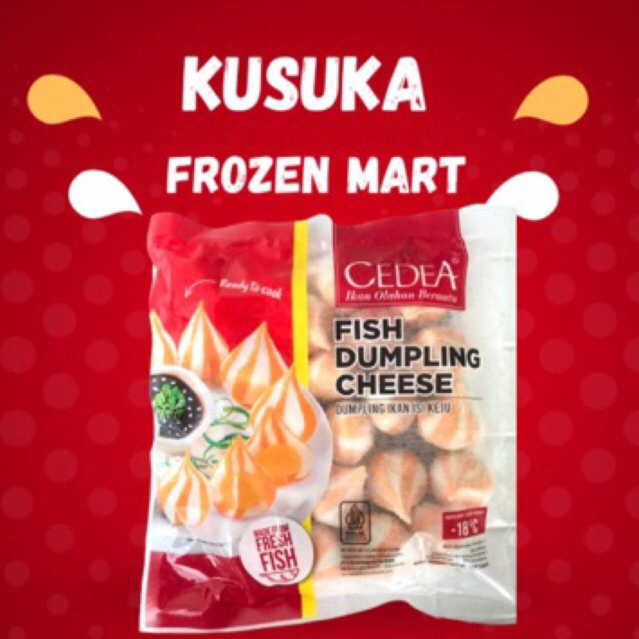 

CEDEA FISH DUMPLING CHEESE 500gr