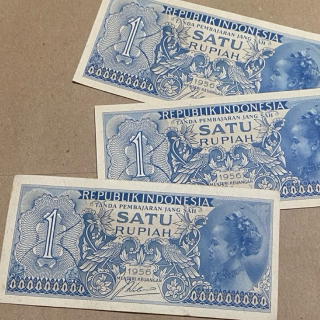 UIG39   1 SUKU BANGSA 1956 GRESS/UNC