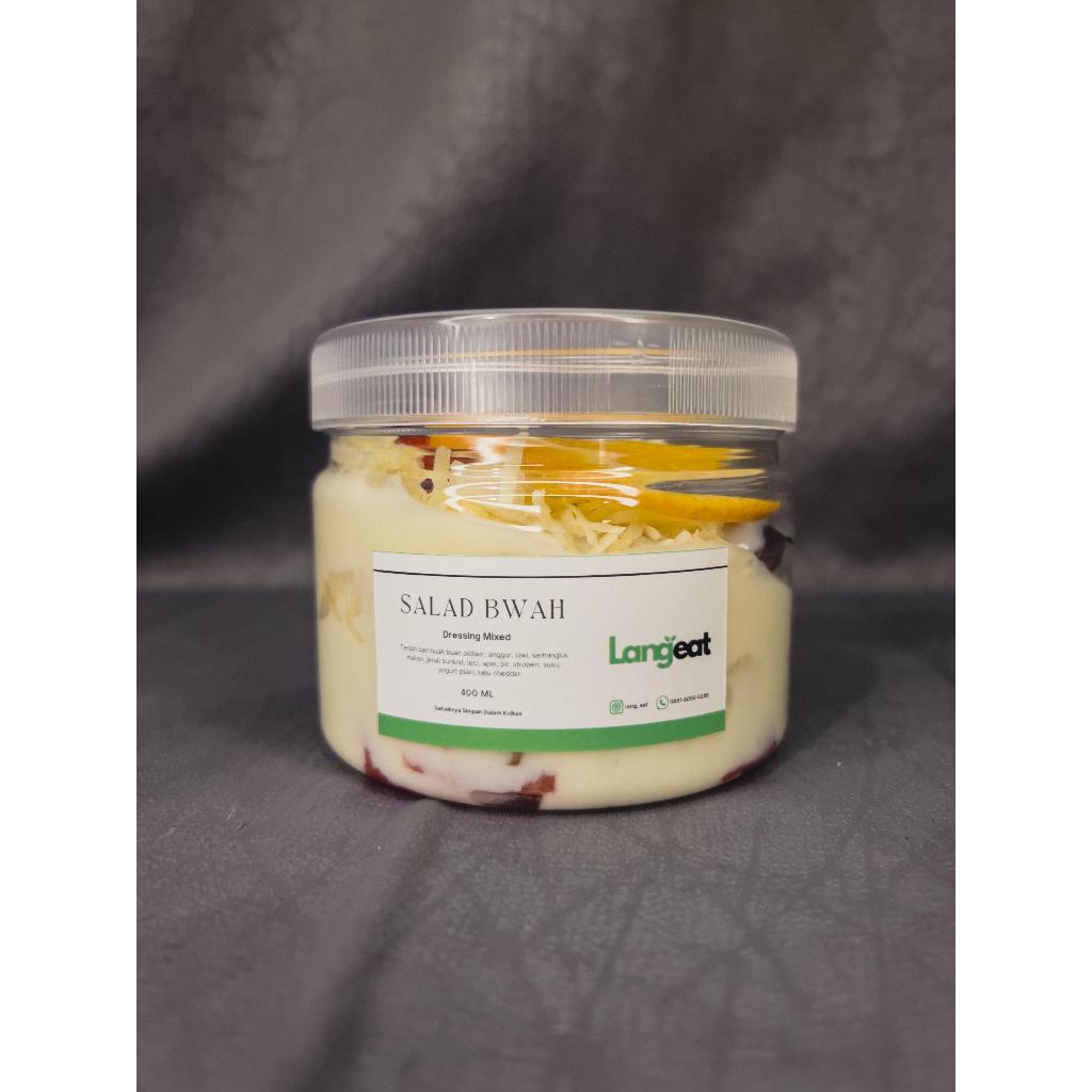 

Salad Buah 400 ml / Yogurt Greek/ Buah / Langeat