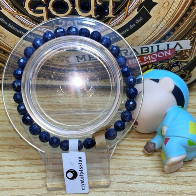 gelang blue sapphire 6mm