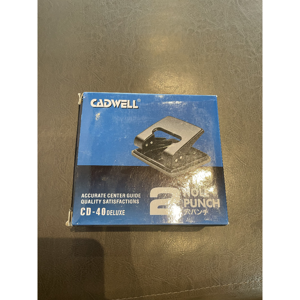 

Punch Cadwell 40 Deluxe (2 Hole Punch) (Per satuan)