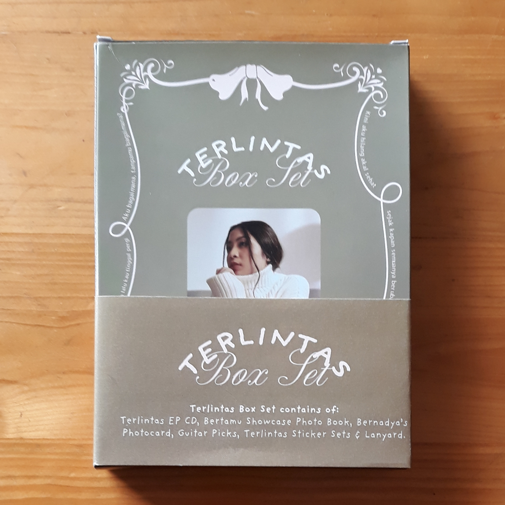 Cd BERNADYA - Terlintas (Boxset)