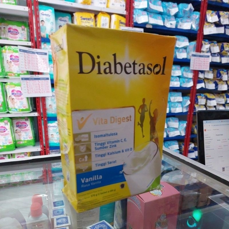 

Diabetasol Vita Digest Rasa Vanila 570 gr