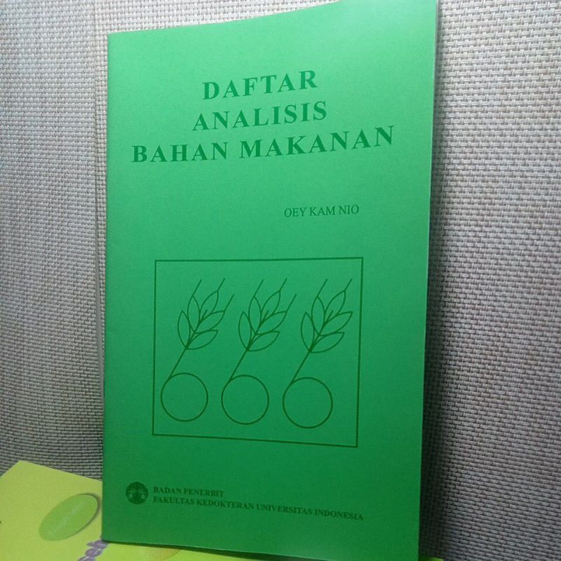 Daftar Analisis Bahan Makanan