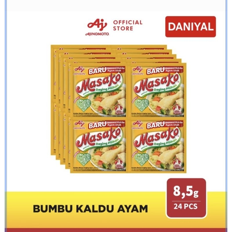 

(dapat 24 pcs) Masako Ayam Murah Grosir dan Ecer isi 24 pcs