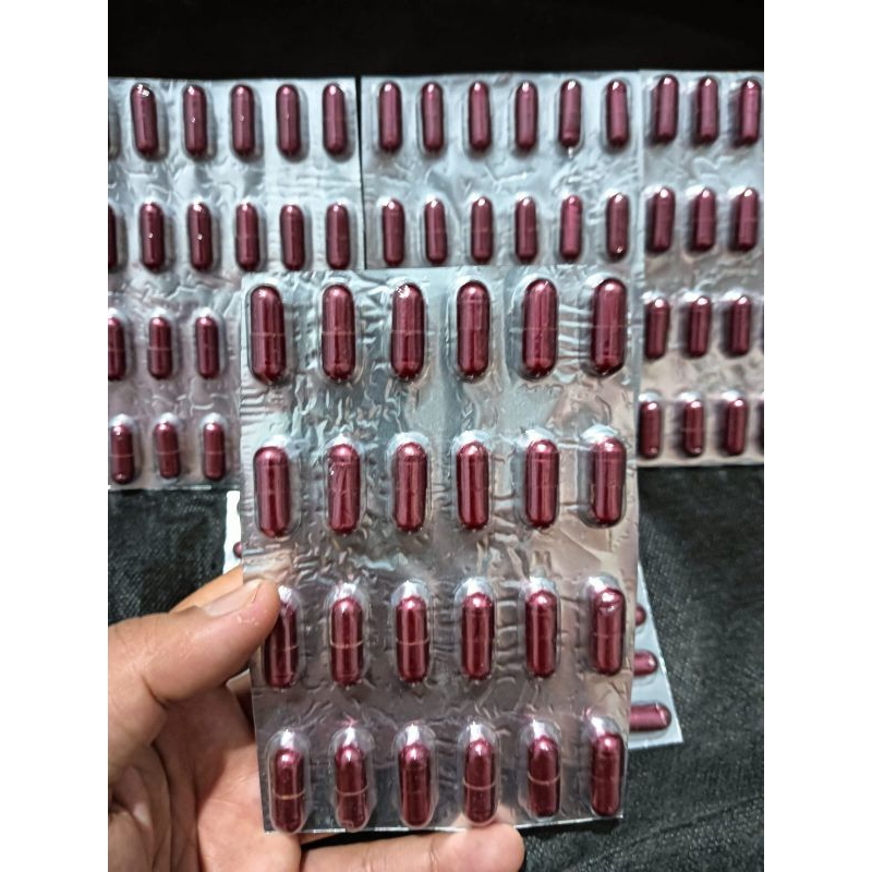 Kapsul obat kuat tahan lama pria dewasa 24 kapsul (privasi aman)merah
