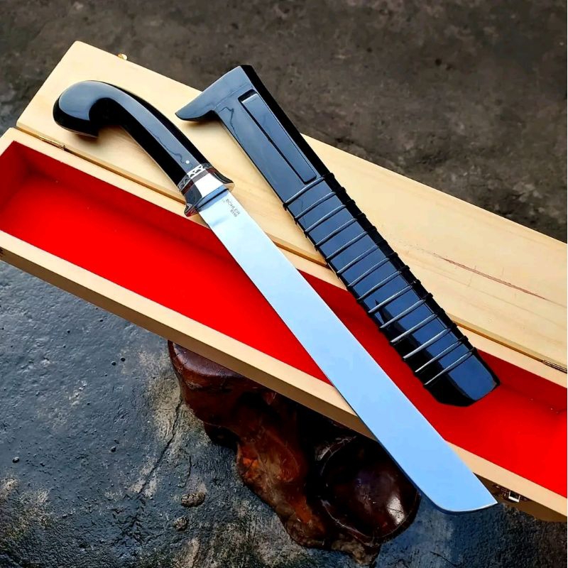 pisau sembelih bohler n695 full tanduk PREMIUM