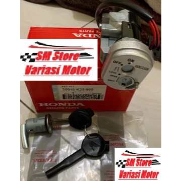 kunci kontak set + kunci jok Beat fi, beat new 2013-2014 K25 beat fi stater kasar ORIGINAL