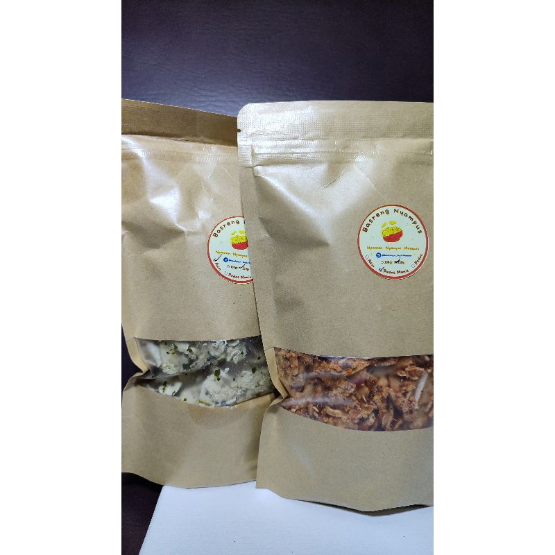 

BASRENG NYAMPUS (NYAMAN, NYANYAT, MAMPUS) DAUN JERUK 250Gr